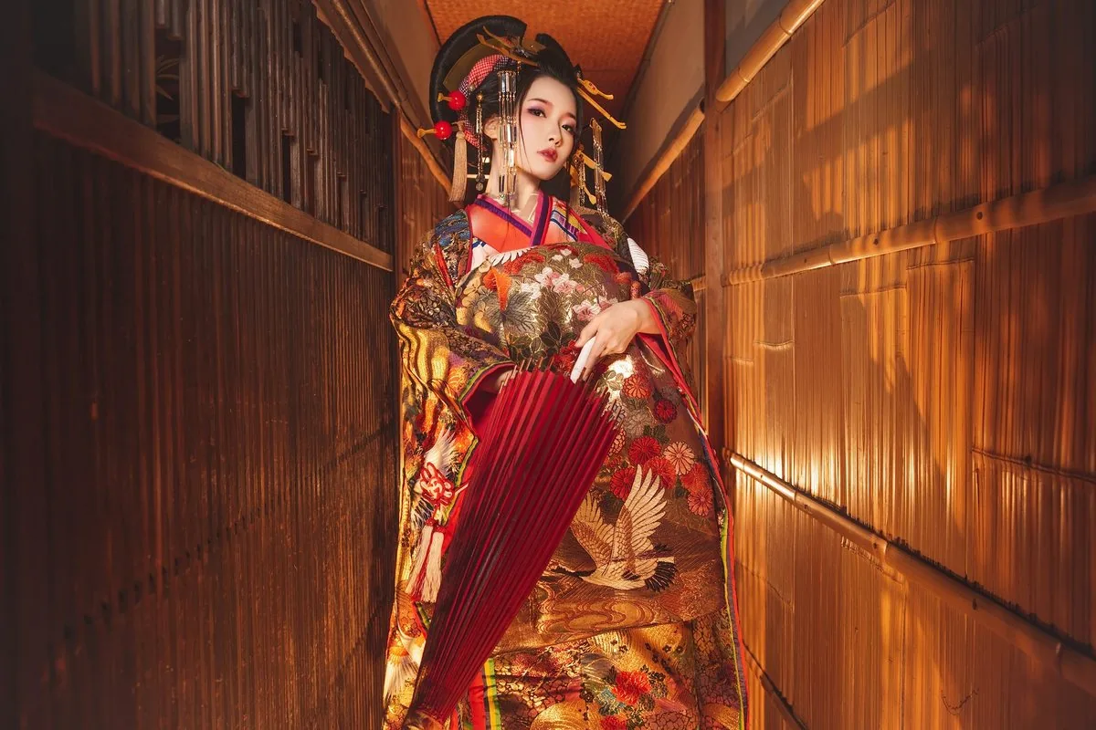 Oiran transformation photo Classic