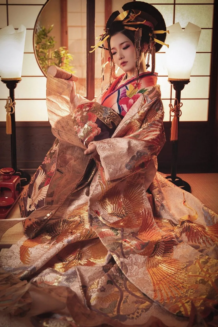 Oiran photoshoot Classic