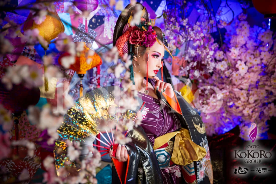 京都で花魁体験