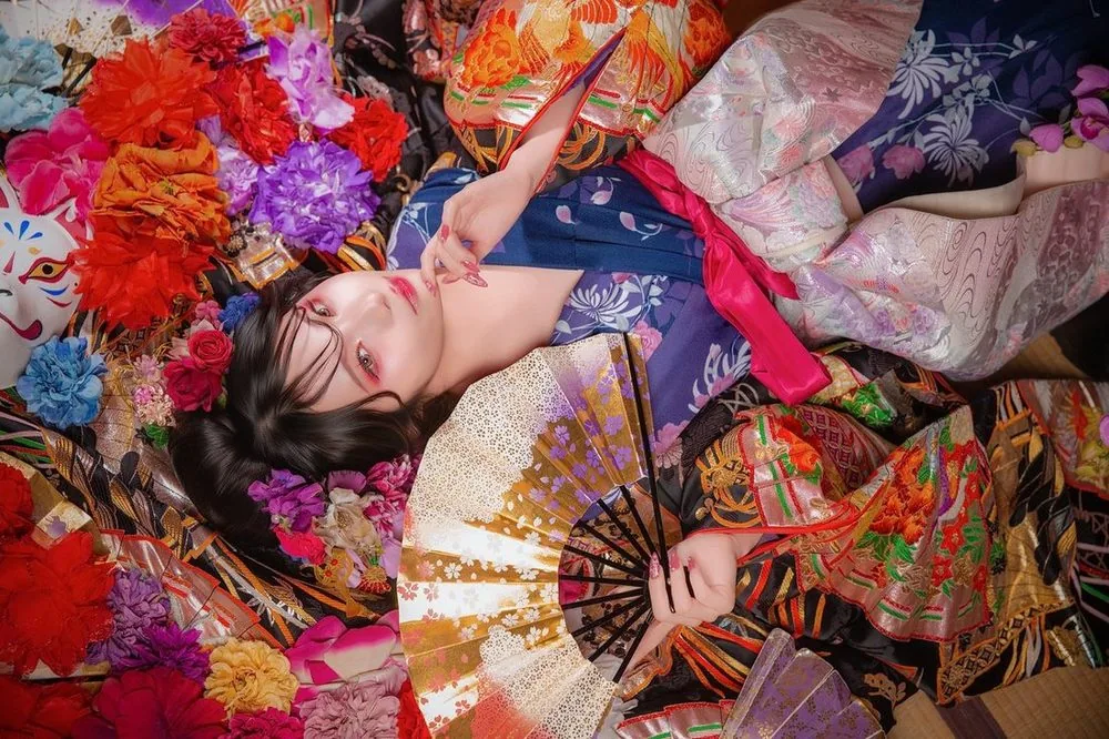 Finished look of the Standard oiran experience