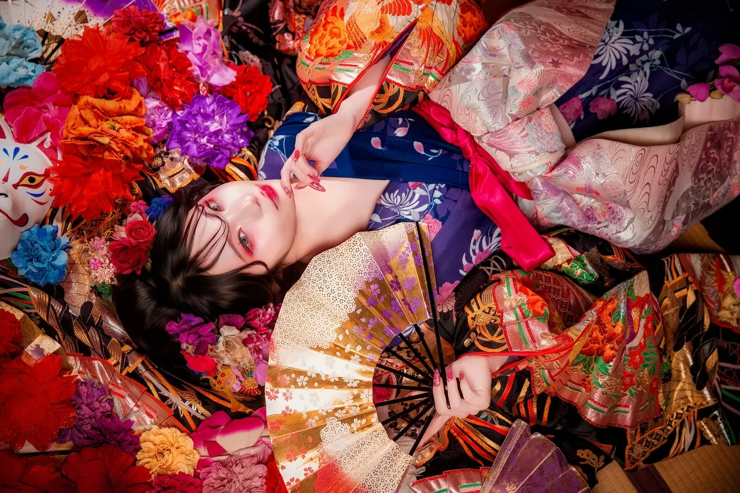 Finished look of the Standard oiran experience