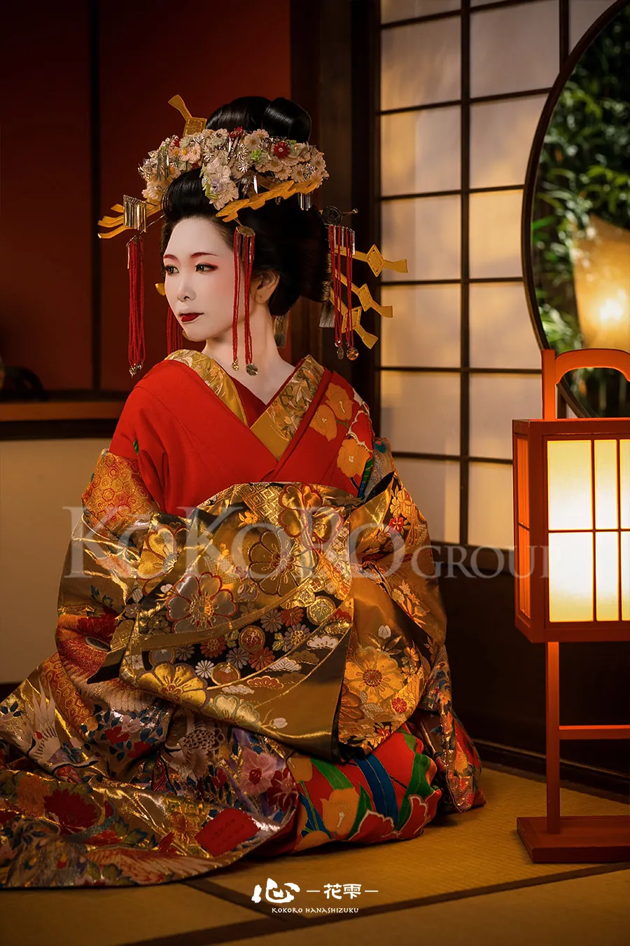 The dress of a tayu