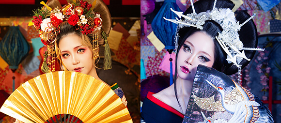 Kanzashi de temporada