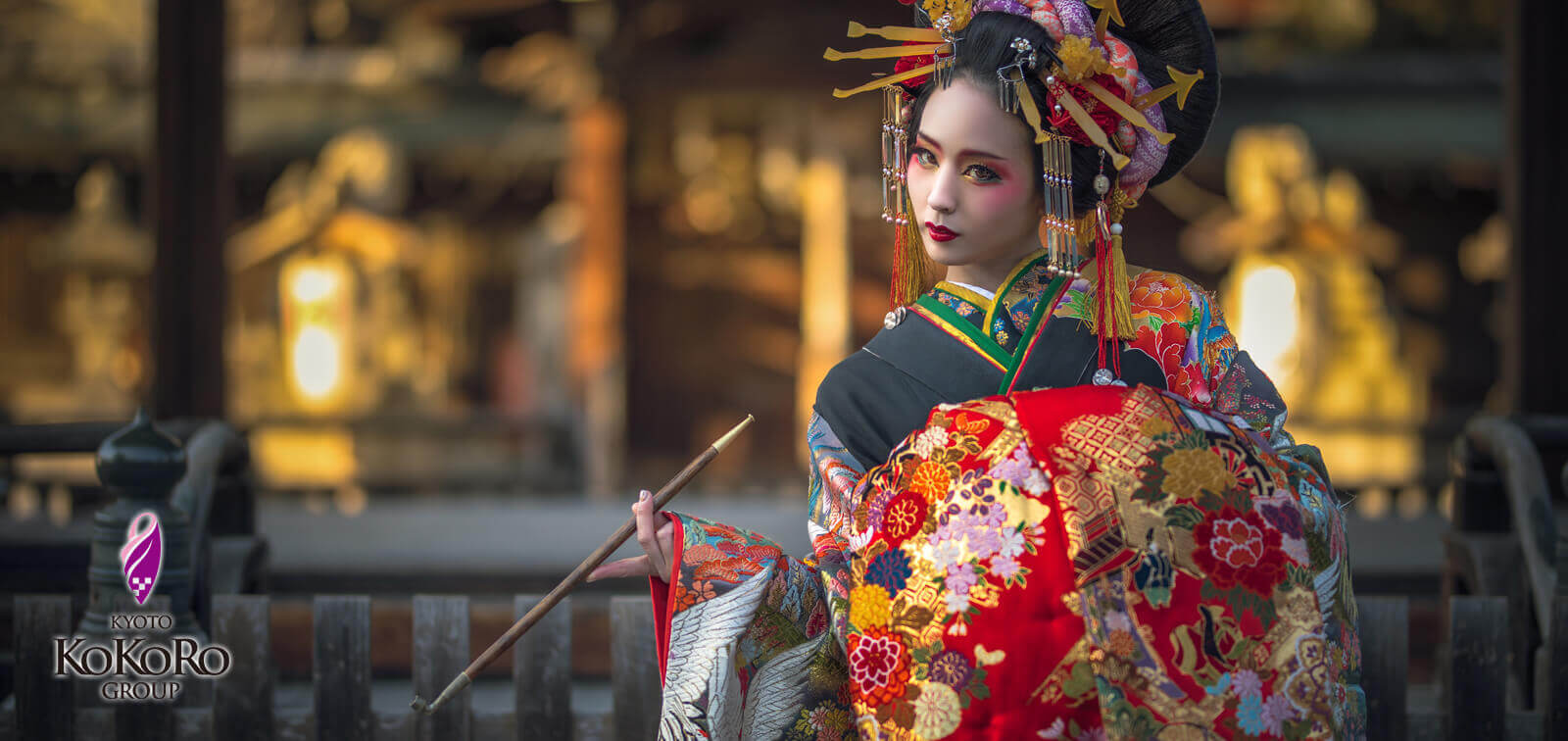 花魁の前結びの帯