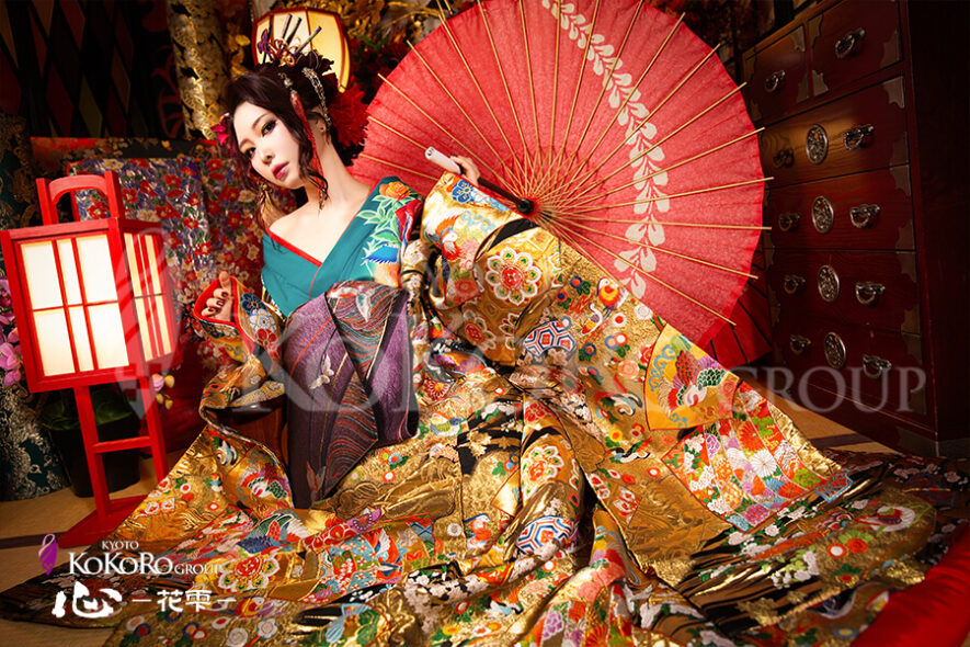 花魁　打掛