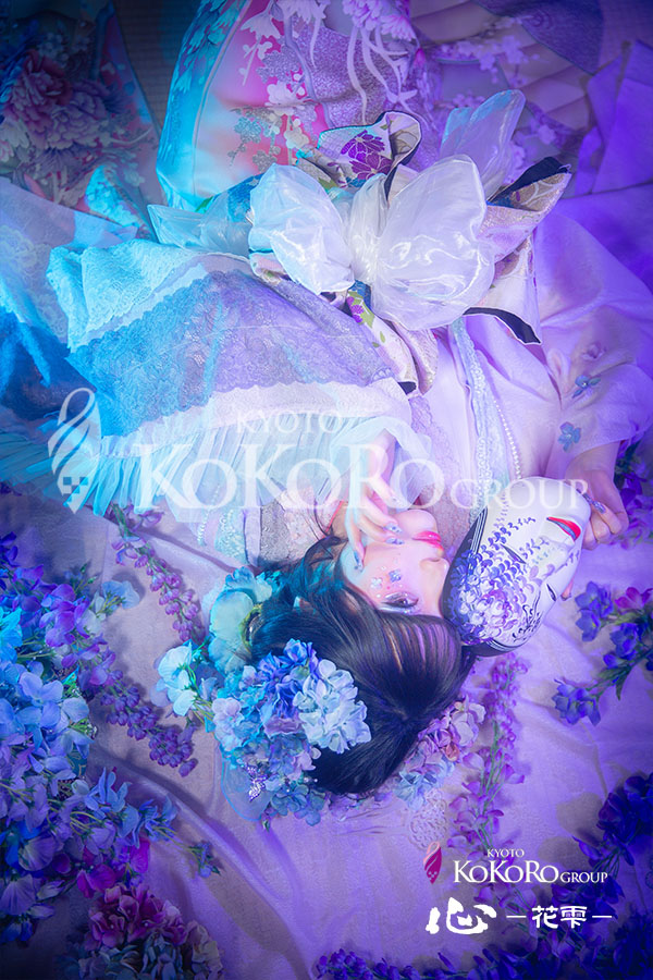 紫陽花 変身体験