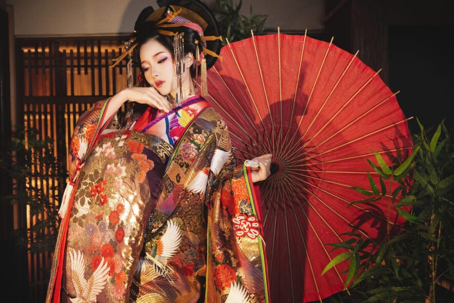 花魁の衣装