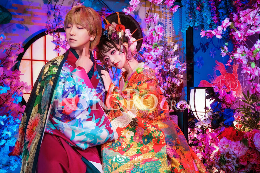 ワンホンメイクで花魁体験.＊･ﾟ